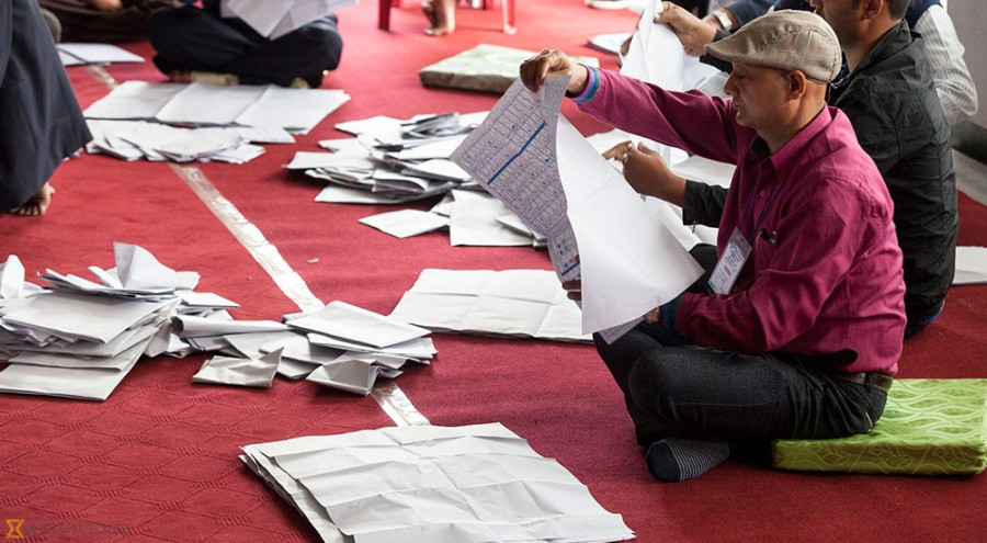 Vote count halted in Kathmandu-32