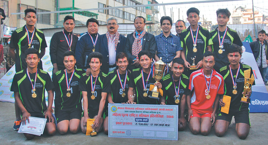 Newton lift boys’ title of U-18 National Volleyball