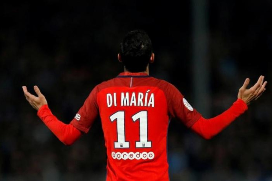 Di Maria double keeps PSG on Monaco's tail