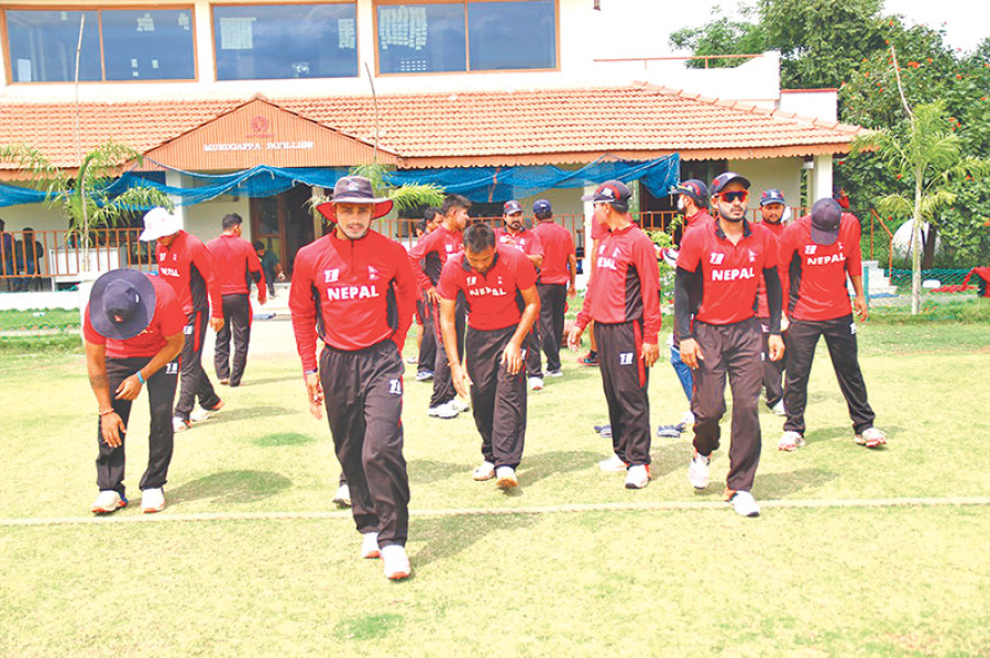 WCLC Preparation Tour of India: Vesawkar ton hands Nepal third victory