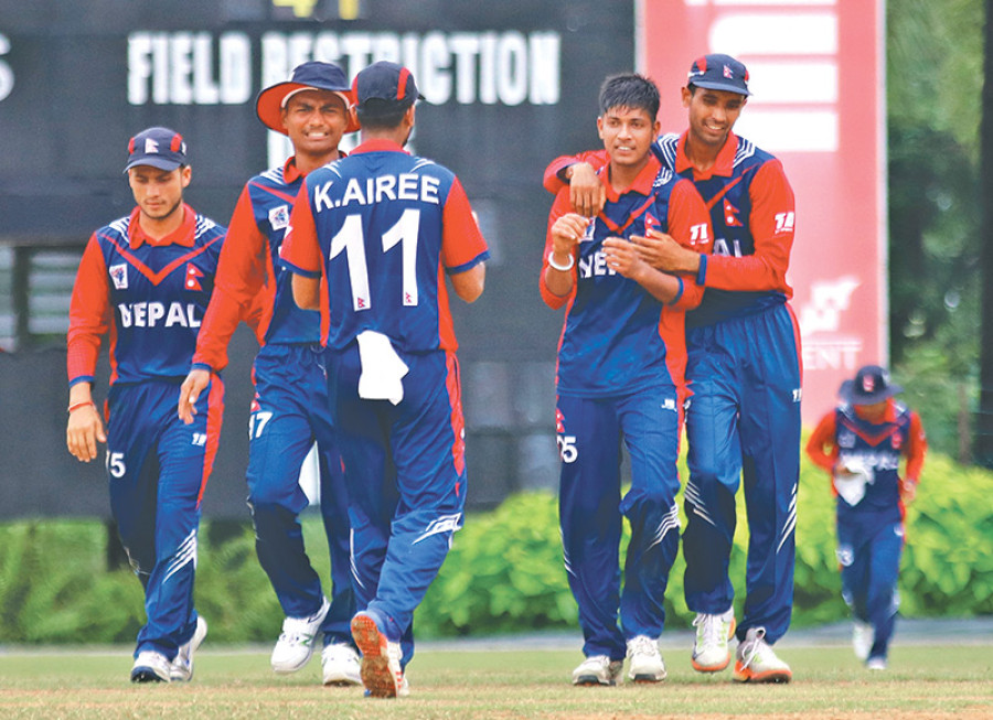 ACC U19 asia cup Nepal through to first semifinal