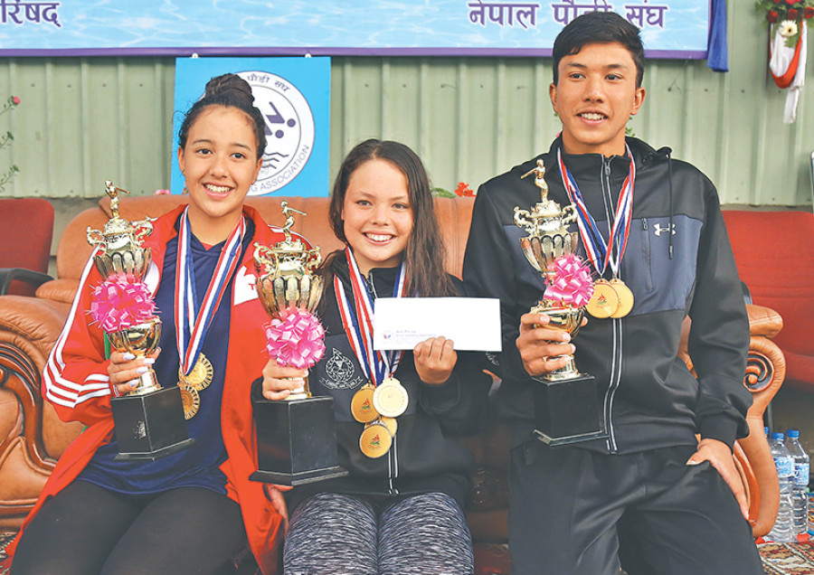 20th national swimming championships: Singh, Lama set nat’l records
