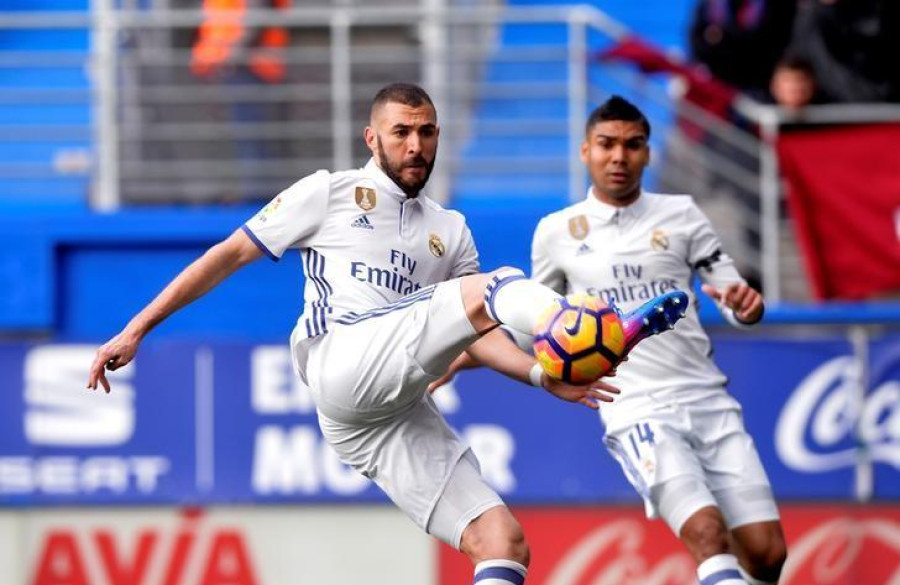 Real Madrid thrash Eibar without Bale and Ronaldo
