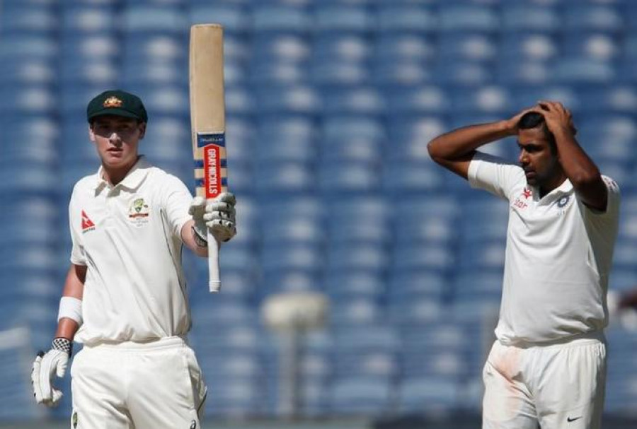 India fight back with double-strike in Pune