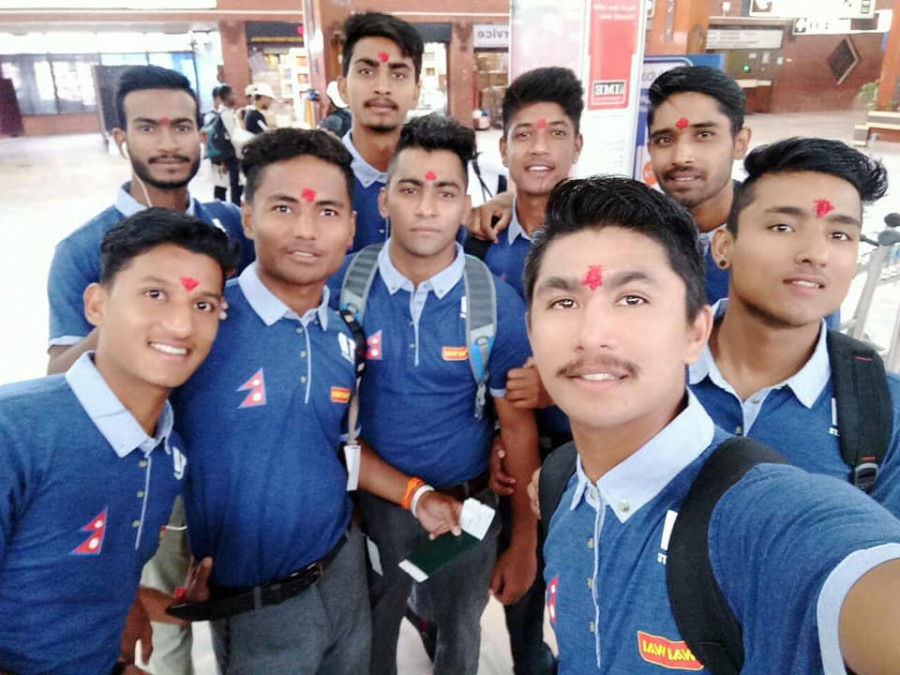 Nepali team off to Malaysia to play ACC U-19 Asia Cup Qualifier
