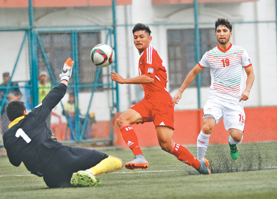Tajikistan dent Nepal’s hopes