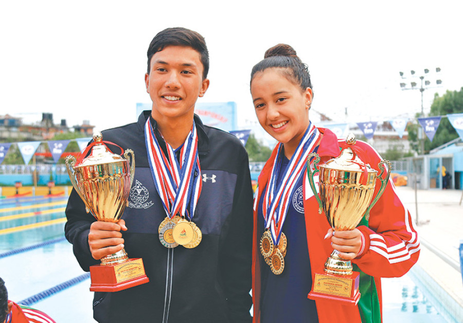 Singh, Shrestha dazzle pool