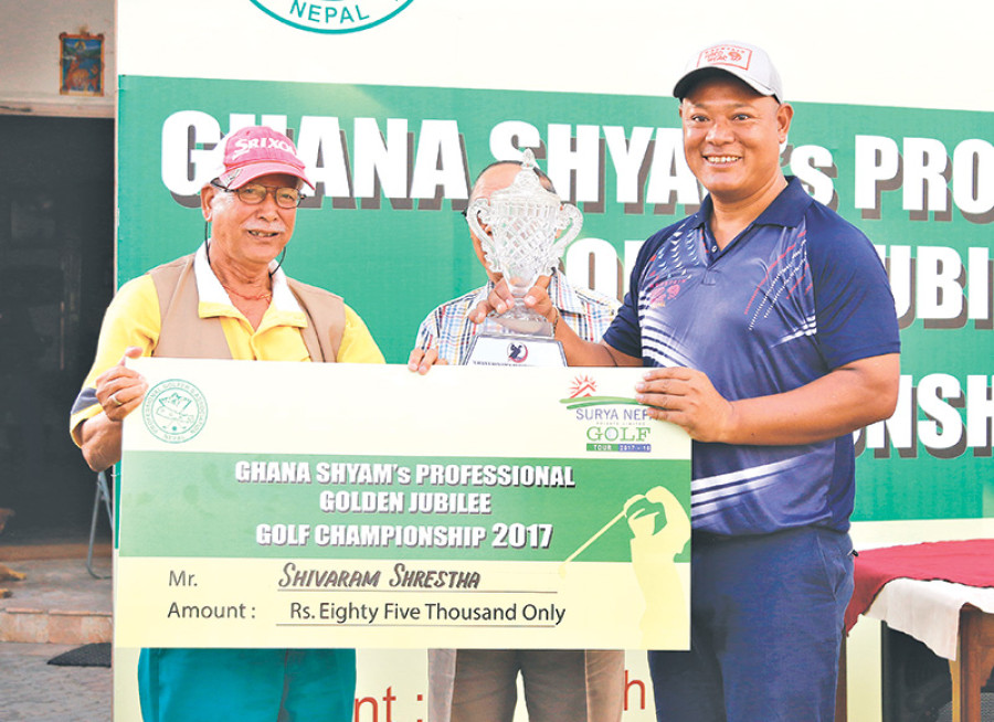 Ghana’s golf: Shivaram wins 37th career title