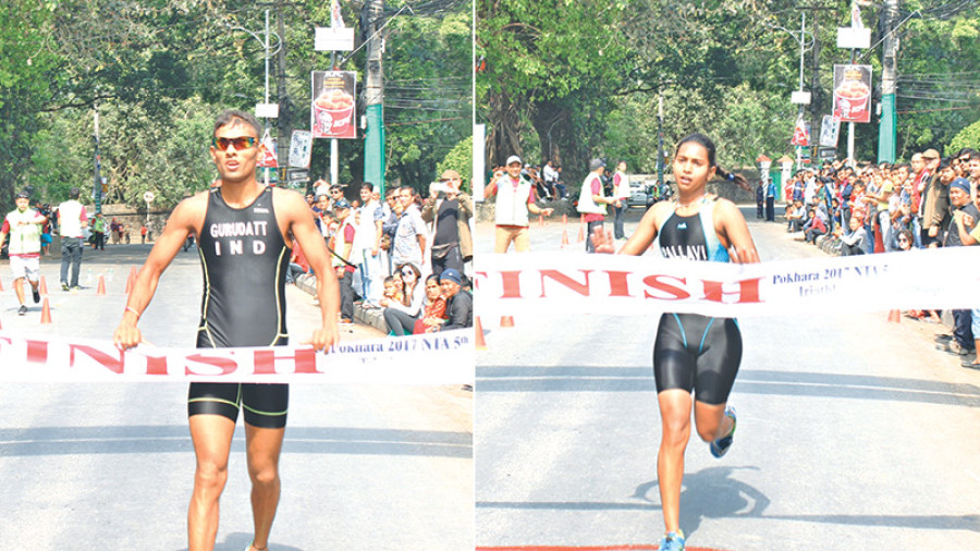 Indians sweep top spots