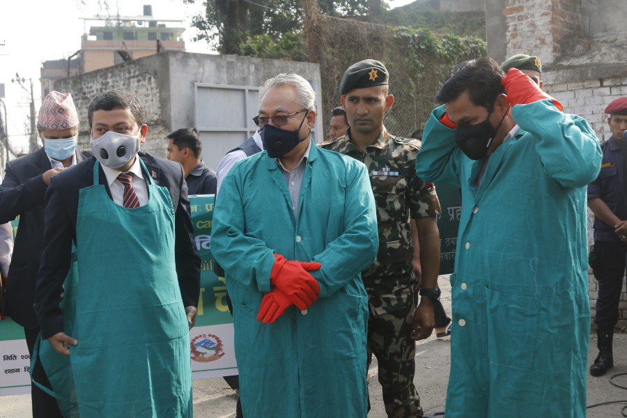 Minister duo conducts emission test of vehicles (In photos)