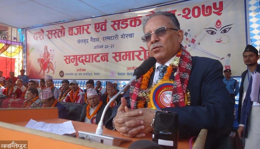 Govt’s mistakes hyped unnecessarily: Dahal