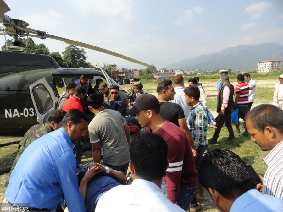 5 injured in BP Highway jeep accident