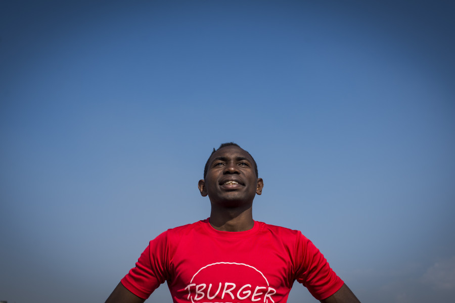 This Cameroonian wanted to play football in the big leagues of Europe. Then he landed in Nepal.