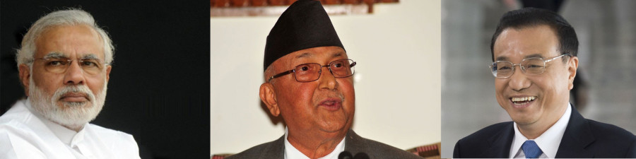 Indian PM Modi, Chinese PM Li congratulate PM Oli