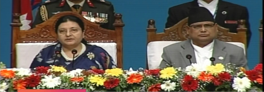 Prez presents govt policies, programmes