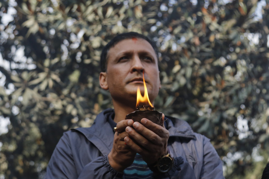 Devotees throng Bhadrakali Temple during Dashain (In photos)