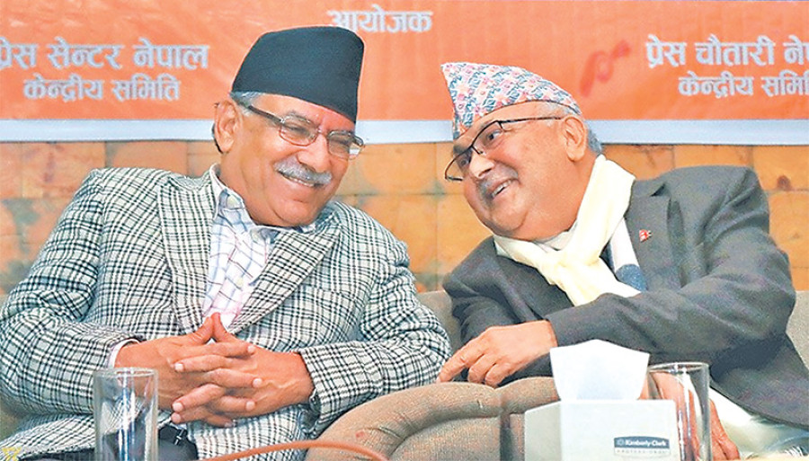 Oli and Dahal instruct task force to begin work pronto