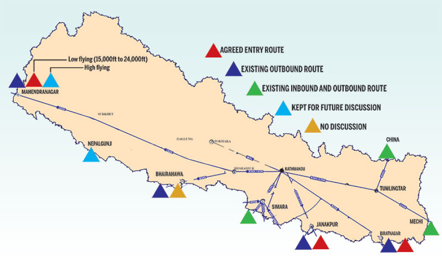 Nepal Airlines Route Map Nepal To Get 4 New Air Gateways