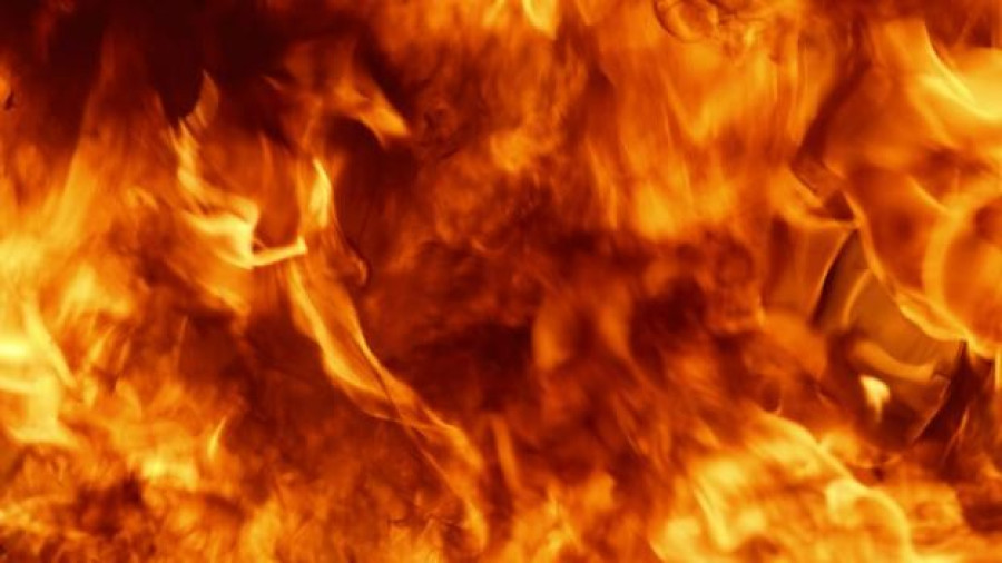 Fire guts property worth Rs 2.5 million in Sunsari 