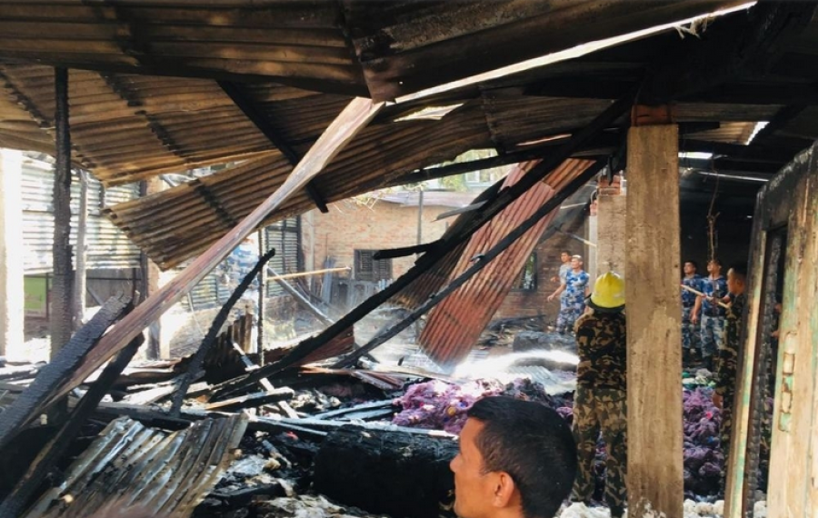 Property worth Rs 4.1 million gutted in Jhapa fire 
