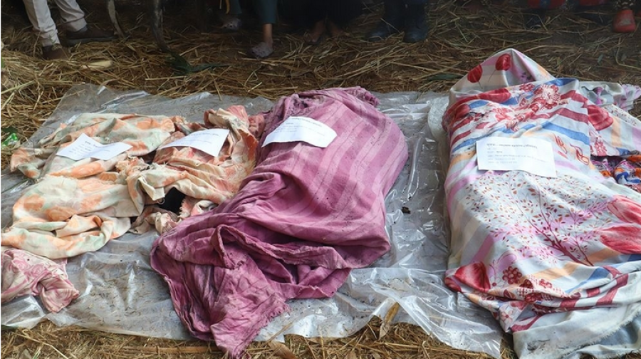 4 of single family killed in Jhapa fire 