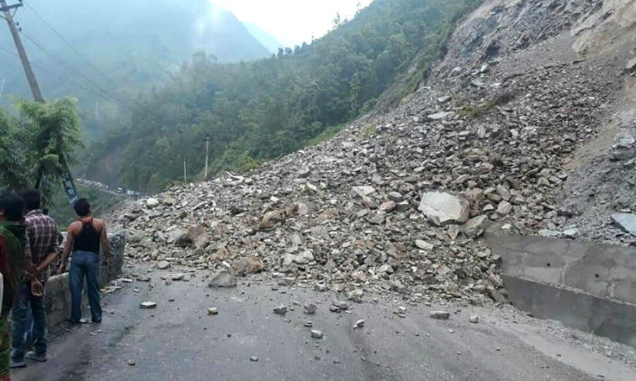 Traffic along Muglin-Narayanghat section resumes