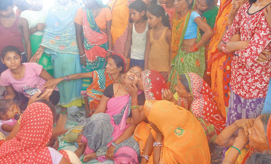 Abducted boy, 12, found murdered; five men held