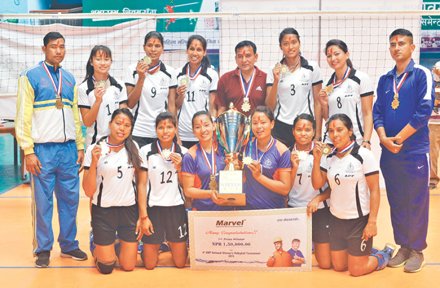 Armed Police thump NPC 3-0 to win fourth title 