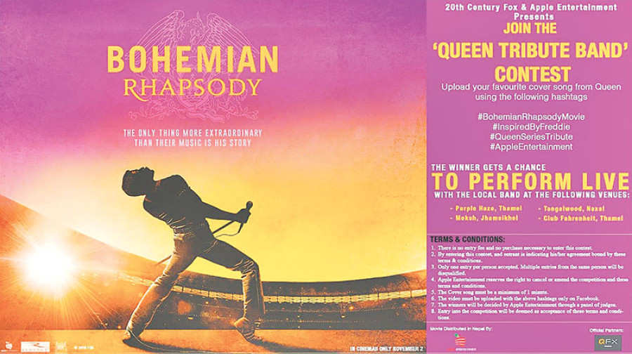 Queen-biopic to release, distributor organises tribute contest 