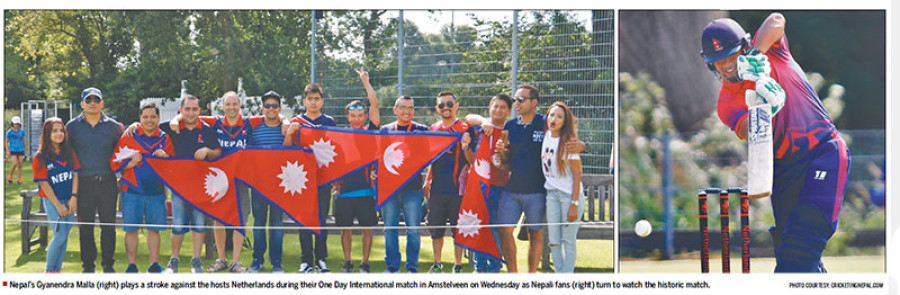 Dutch spoil Nepal’s historic game