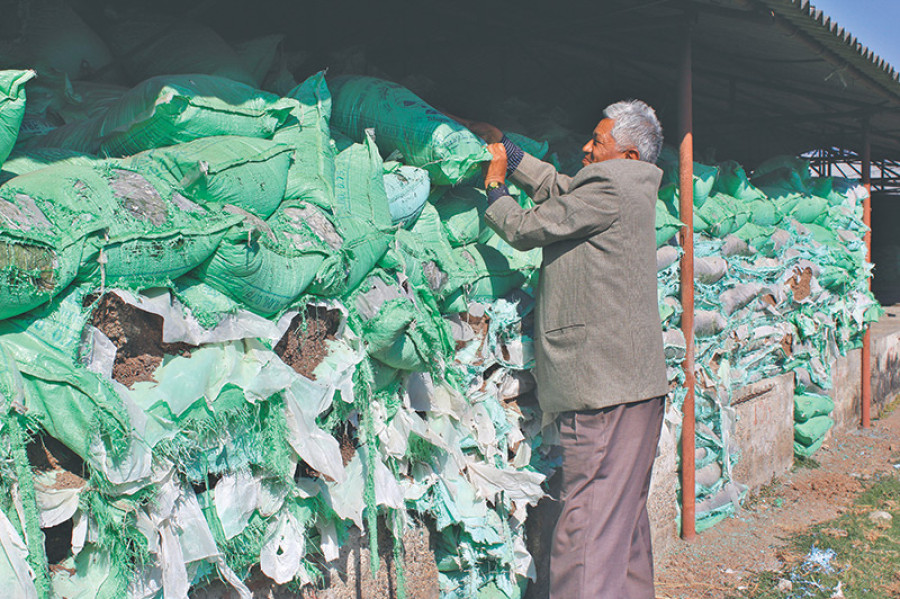 10k tonnes of organic fertiliser unutilised