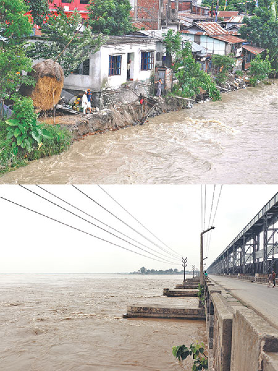 Jhapa floods: One dead, scores displaced