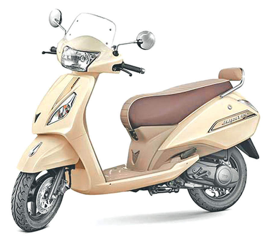 Tvs Launches Jupiter Classic Edition In Nepal