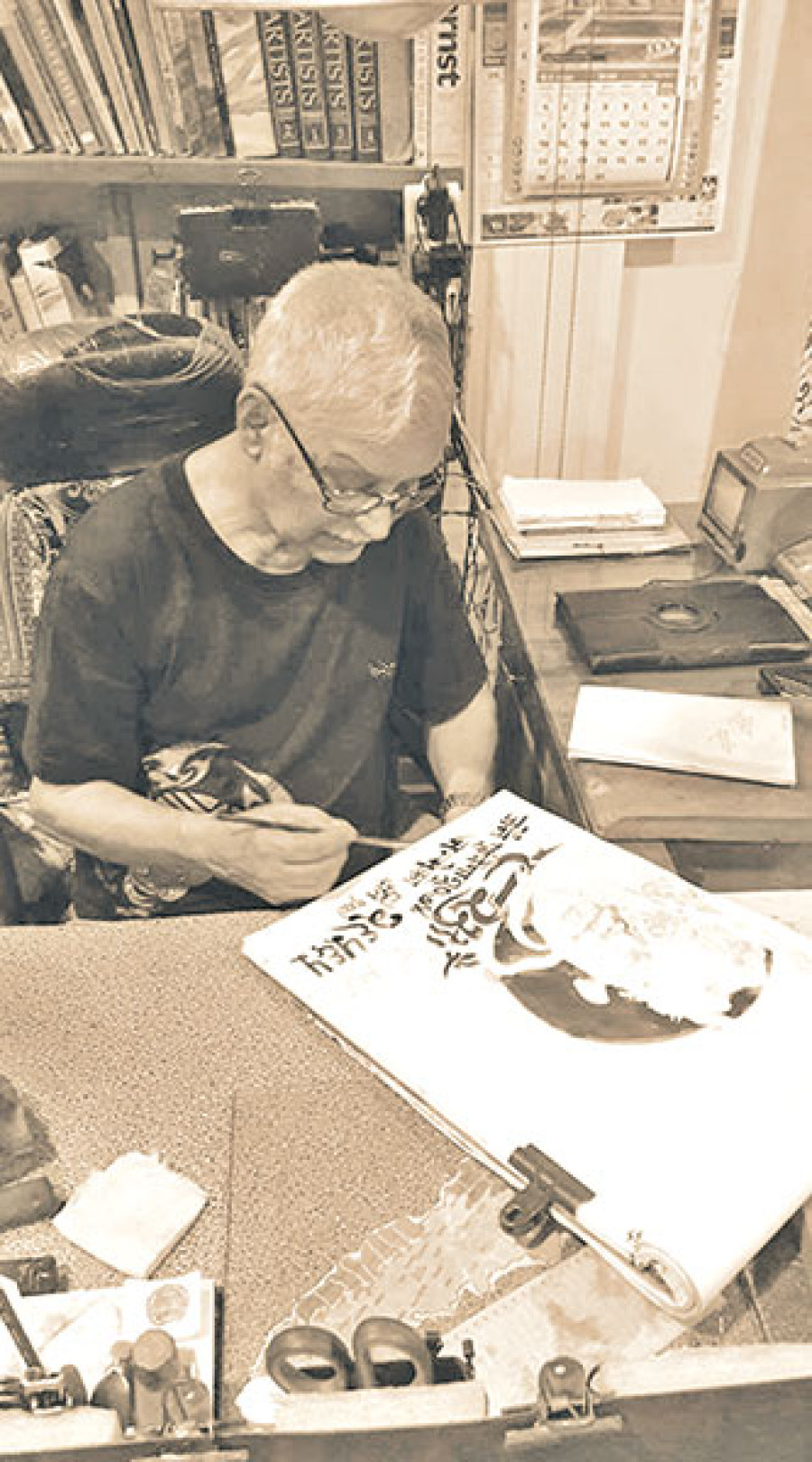 Veteran artist Manuj Babu Mishra no more