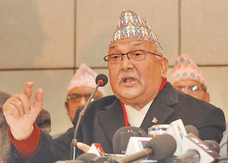 Stop spreading rumours on civil codes, warns PM Oli