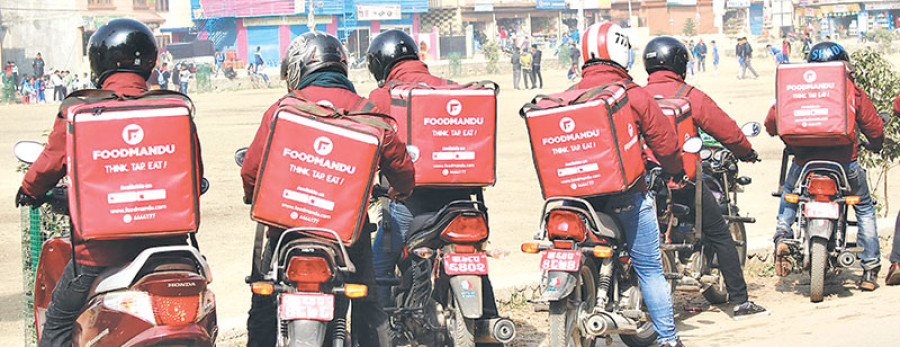 Voracious appetite for online food delivery in Ktm