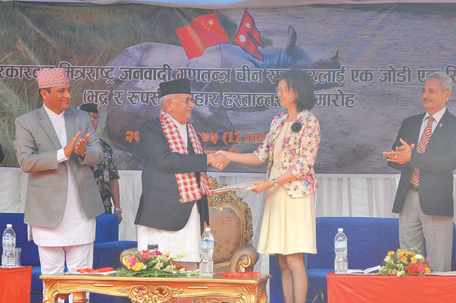 Bhadra and Rupasi off to China to start a new life