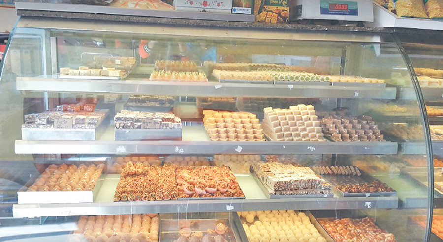 Sangam Sweets sealed for selling substandard items