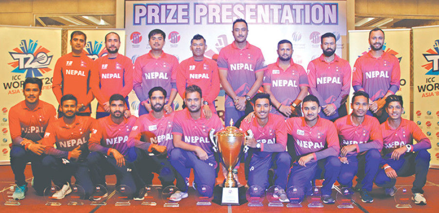 Dominating Nepal claim title