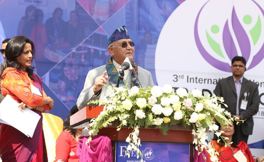 Women’s representation will soon be increased to 50 pc: PM Oli