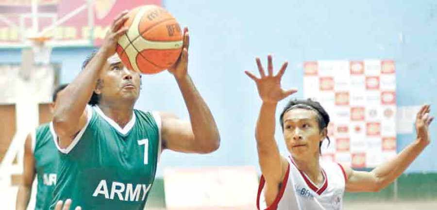 Basketball League: Maharjan triple double shapes TAC victory