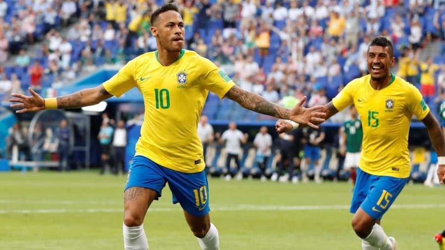 Neymar shines as Brazil beat Mexico to reach World Cup quarters