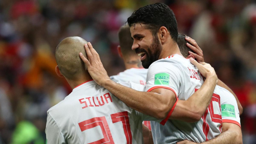 Costa grabs lucky goal as relieved Spain edge Iran
