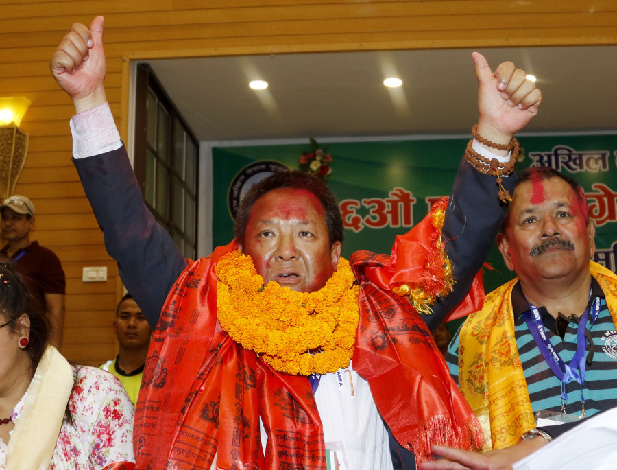 Karma Tshering Sherpa new Anfa president