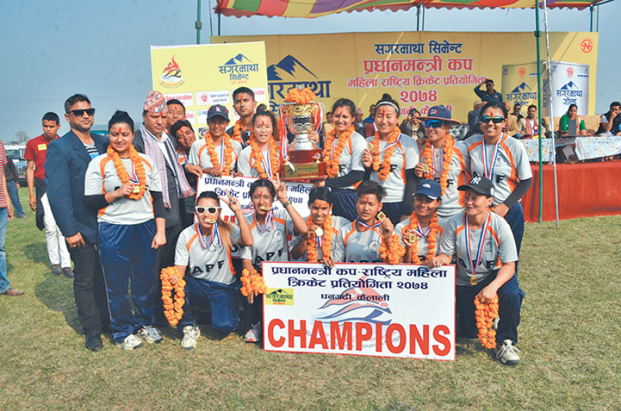 APF clinch Women’s T20 championship