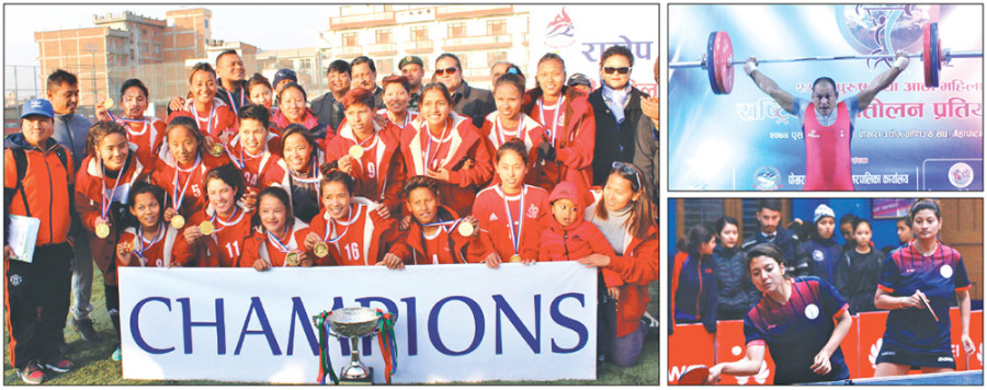 APF clinch women’s football title