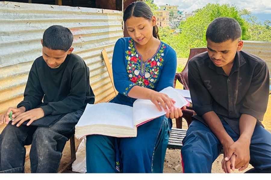 Blind students in Achham battle distance, poverty and barriers to learning