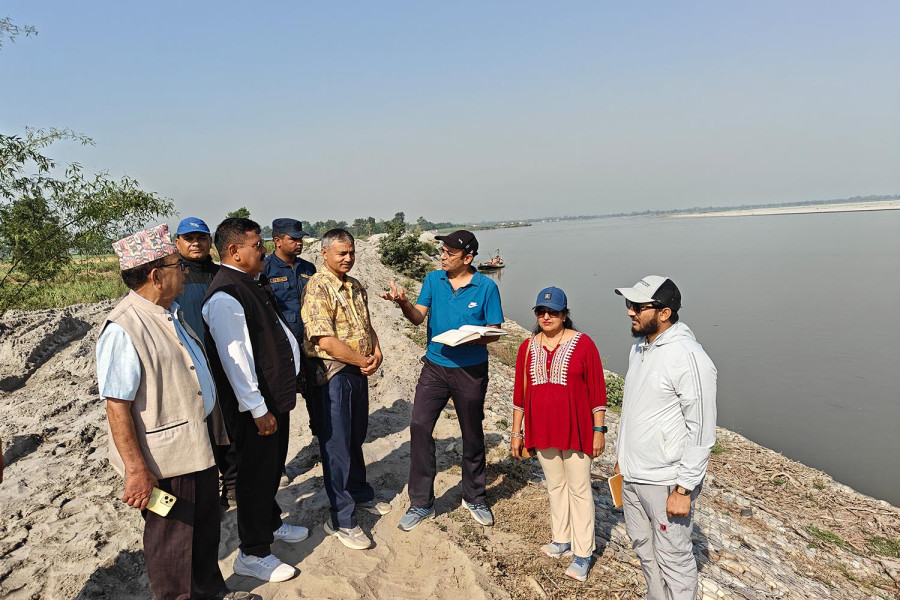 Embankment work gathers pace to protect Susta from erosion