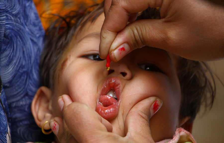 Around 2.7 million children are being administered vitamin A supplements