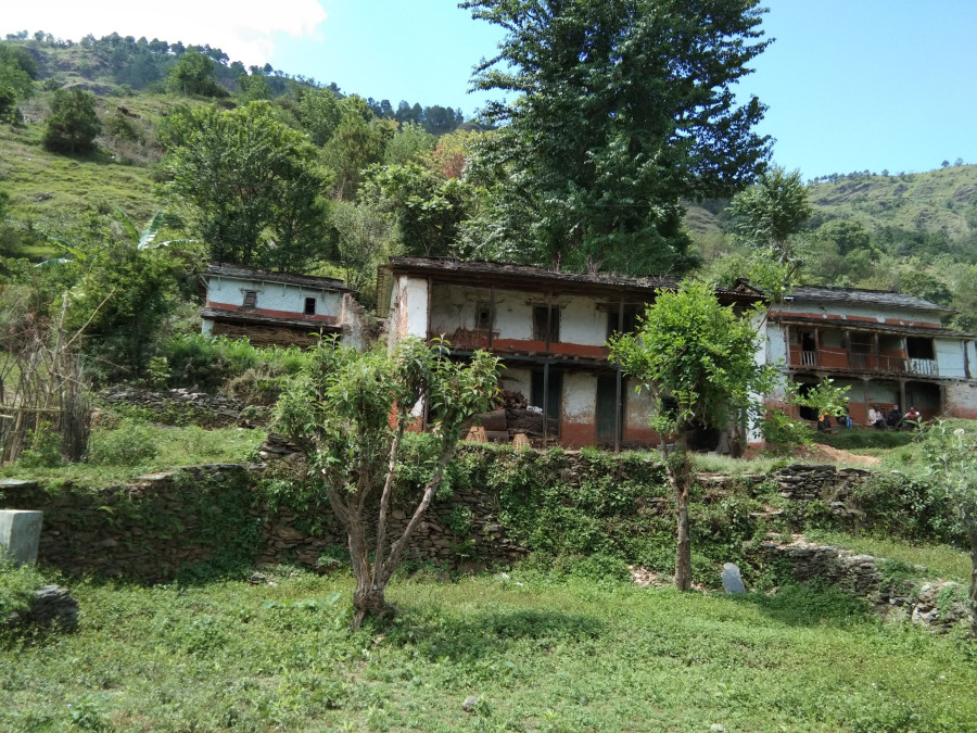 Locals lament the 'emptiness' of the historical village of Gairagaun